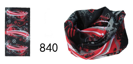 100% Polyester Tubular Bandana with Super Sweat Absorption than normal one (YT- 840)