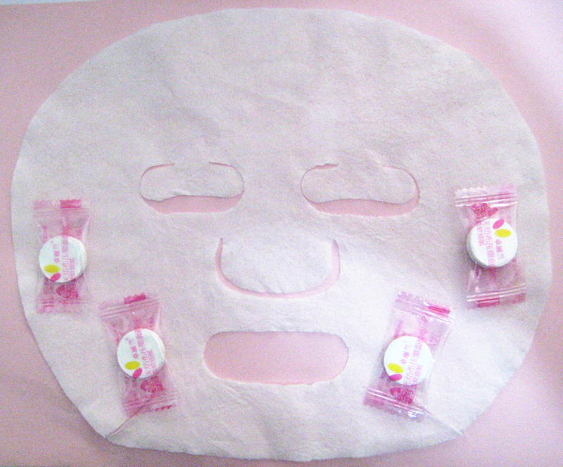 Non-Woven Compressed Facial Masks in Candy Pack (YT-726)