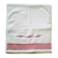 Velour Face Towel With Embroidery Logo (JT-011)