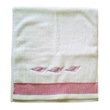 Velour Face Towel With Embroidery Logo (JT-011)