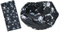 Multifunctional Scarf in black and white skull design (YT-892)