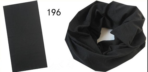Neck Tube In Pure Black Color (YT-196)