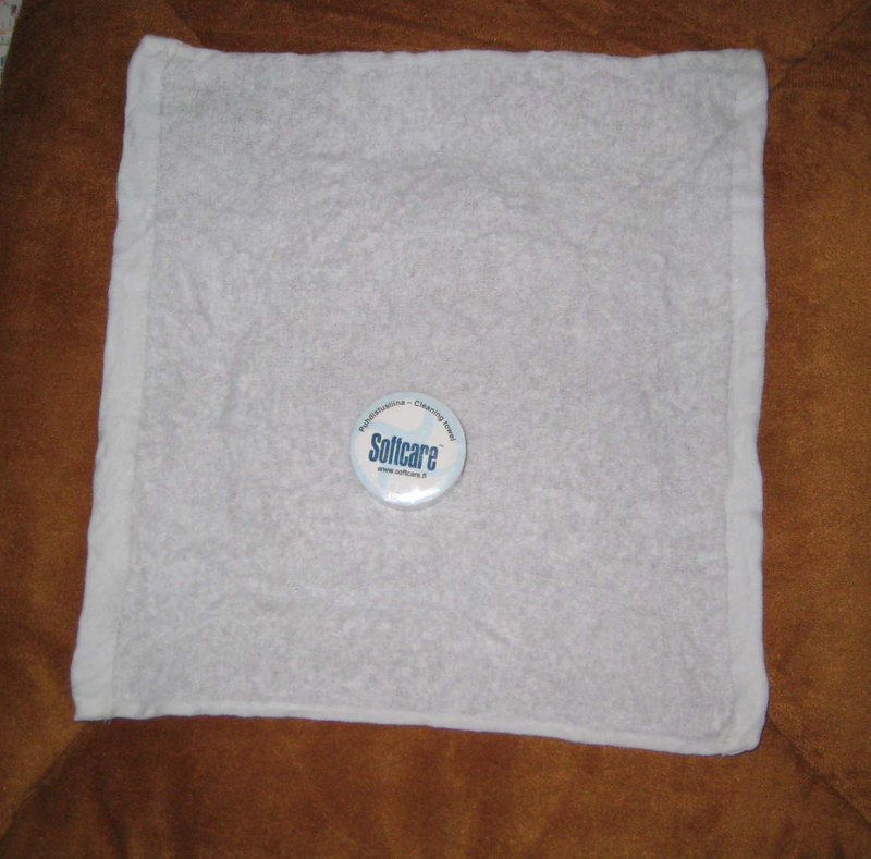 Small Towel in White Color for Your Promotion (YT-634)